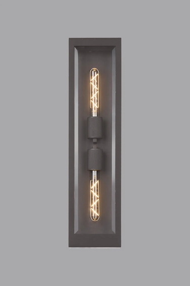 Arden Flush Medium Lantern - Anthracite