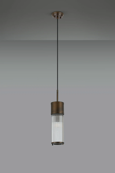 Arcadia IP44 1LT Pendant Bronze