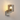 Madison Single Wall Light, Beige Stone with Narrow Ribbed Smoked Glass