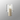 Madison Small Table Lamp, Light Gold with Wide Ribbed Clear Glass