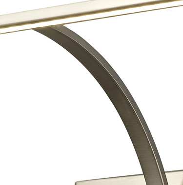 Tate 76cm 2 Arm Picture Light, Satin Nickel Finish