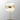 Exolon 6 Light Table Lamp, Brass Finish with Clear Sculpted Glass