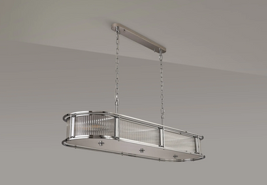 Nova 1.4M Linear Dual Mount, Polished Chrome & Clear Glass