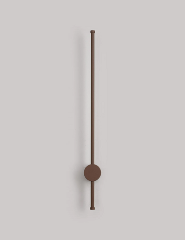 Aegean 81cm Wall Lamp, 14W LED, IP54, Dark Brown