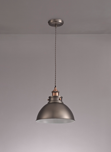 Nomad Medium Single Pendant Antique Silver