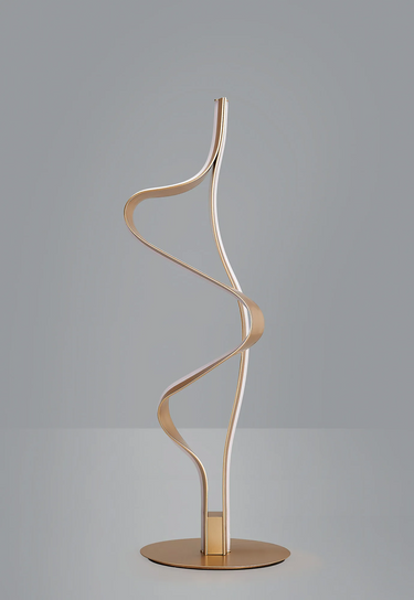 Isla Table Lamp Gold, 18W LED