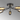 Mason 5 Light Flush, Satin Nickel/Anthracite & Smoked Glass