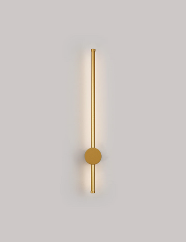 Aegean 65cm Wall Lamp, 12W LED, IP54, Sand Gold