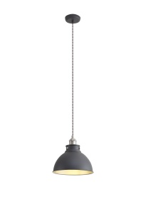 Nomad Medium Single Pendant Graphite