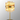 Exolon 6 Light Table Lamp, Brass Finish with Amber Sculpted Glass