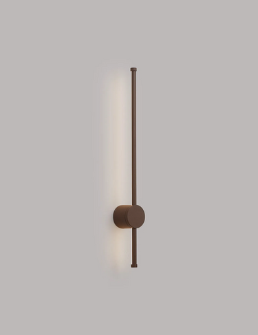 Aegean 65cm Wall Lamp, 12W LED, IP54, Dark Brown