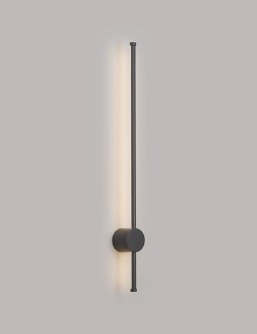 Aegean 81cm Wall Lamp, 14W LED, IP54, Dark Grey