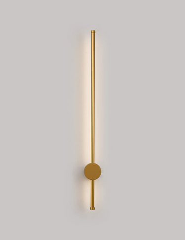 Aegean 81cm Wall Lamp, 14W LED, IP54, Sand Gold