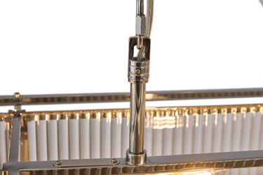Nova 1m Linear Dual Mount, Chrome & Clear Glass