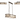 Nova 1m Linear Dual Mount, Bronze & Clear Glass
