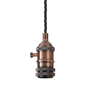 Pelham Suspension, Antique Copper Finish - Switched