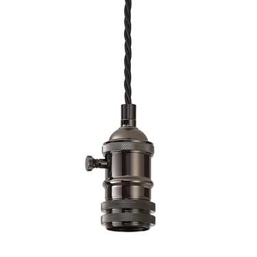 Pelham Suspension, Black Chrome Finish - Switched