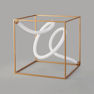 Cora 30cm LED Table Lamp, Painted Gold Finish