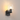 Madison Single Wall Light, Dark Grey with Narrow Ribbed Clear Glass