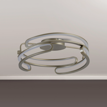 Klip Flush 47cm Matt Nickel