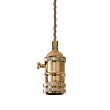 Pelham Suspension, French Gold Finish - Switched