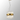 Exolon 6 Light 25cm Pendant, Brass Finish with Clear Sculpted Glass