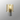 Madison Small Table Lamp, Dark Grey with Wide Ribbed Amber Glass