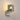 Madison Single Wall Light, Beige Stone with Wide Ribbed Smoked Glass