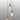 Madison Spiral 3 Light, Dark Grey with Narrow Ribbed Amber Glass
