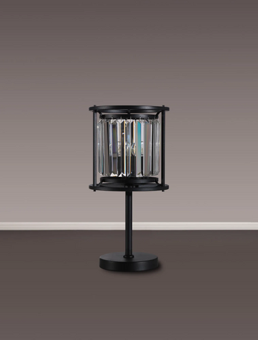 Dynasty Table Lamp Satin Black