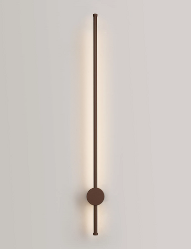 Aegean 97cm Wall Lamp, 20W LED, IP54, Dark Brown