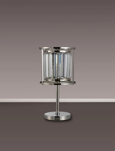 Dynasty Table Lamp Polished Nickel