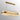 Exolon 24 Light 1m Linear Pendant, Brass Finish with Clear Sculpted Glass