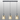 Madison Linear 3 Light, Dark Grey with Wide Ribbed Amber Glass