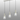 Madison Linear 3 Light, Beige Stone with Narrow Ribbed Clear Glass