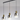 Manhattan 3 Light Bar in Brass with Smoked Ombre Glass