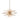 Harper 8 Light Glass Shard Pendant Antique Brass