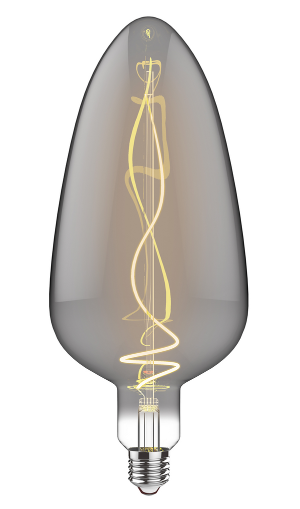ES (E27) Decolamp LED Bullet 4W Smoked Dimmable