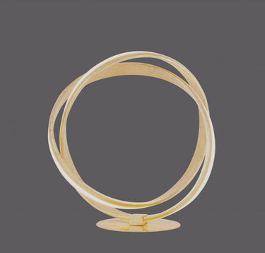 Lindy Gold Leaf LED Table Lamp