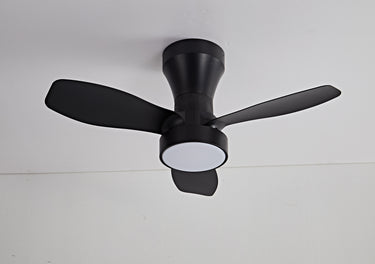 Propeller Fan Black with CCT and Dimming