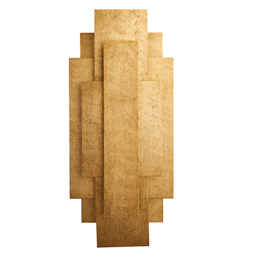Eldorado Wall Lamp Distressed Gold Leaf