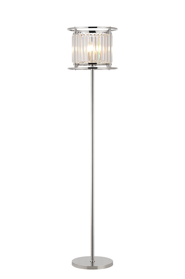A1 ‚Äì Dynasty 3LT Floor Lamp Polished Nickel