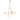Shackleton 6 Light Pendant Antique Brass