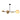 Ludo 4 Light Linear Pendant Gold & Dark Bronze with Opal Glass