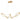 Lindy Large Gold Leaf LED Pendant