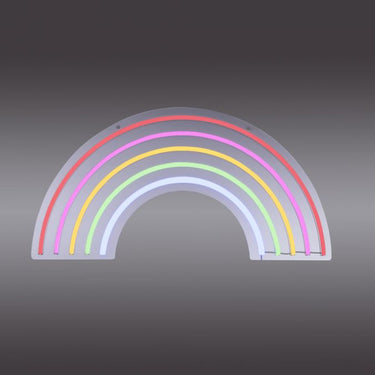 Rainbow Neon Sign