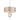 Cortez 3 Light Pendant Antique Silver & Mink Satin Shade