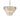 Mercury 9 Light Pendant Antique Silver with Mercury Glass