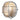 Admiral Round Wall Light Nickel IP64