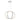 Alonsa Pendant Small White LED